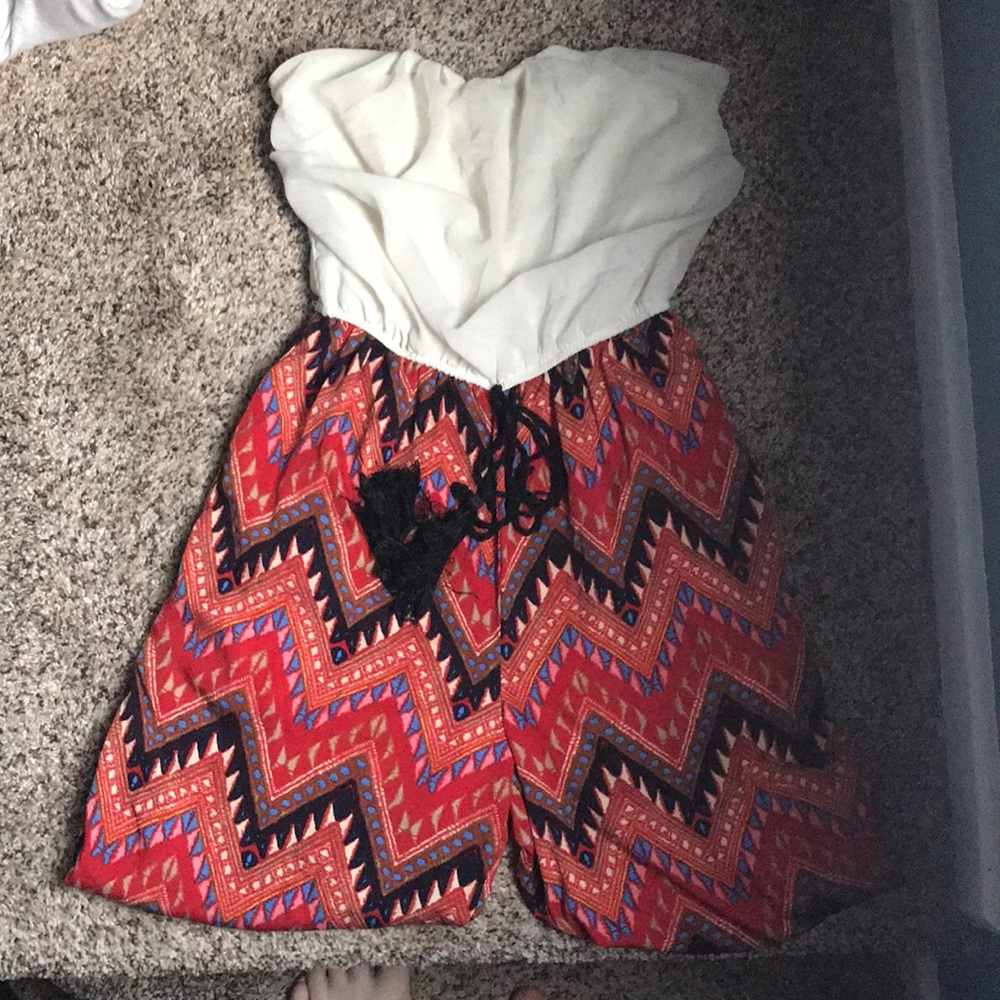 💥💥one piece strapless outfit💥💥